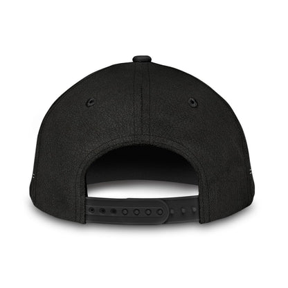 Personalized Name Rodeo Classic Cap Black Horse