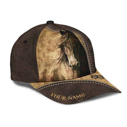 Personalized Name Horse Classic Cap