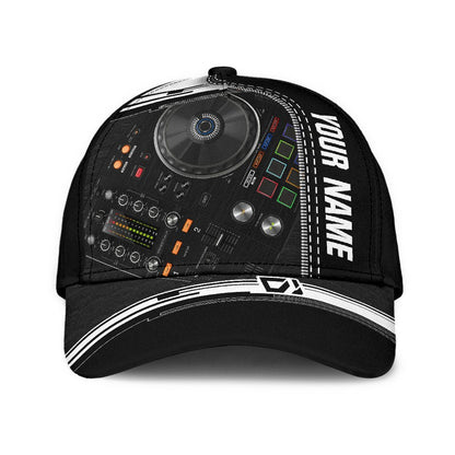 Personalized DJ Player Music 3D Printed Cap HHT08072104