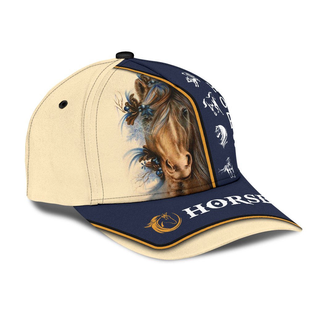 Personalized Name Horse Classic Cap