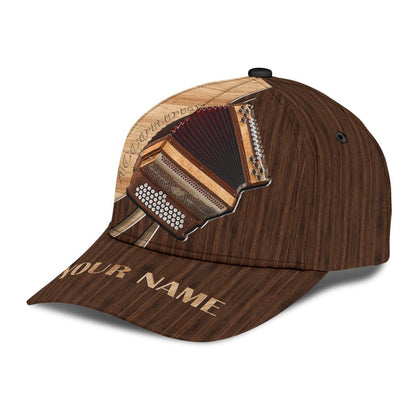 Personalized Accordion Music 3D Printed Cap HHT08072105