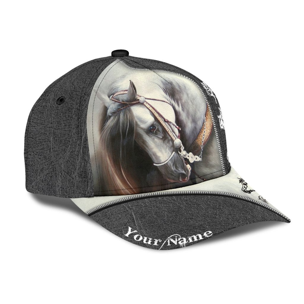 Personalized Name Rodeo Classic Cap Horse Riding Art Ver 2
