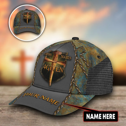 Personalized Jesus Saves 3D Printed Classic Cap