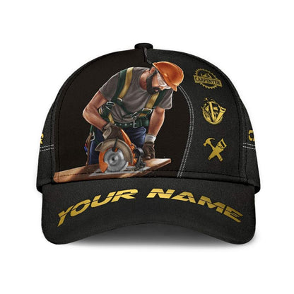 Personalized Name Carpenter Classic Cap Carpenter Pride Ver 2