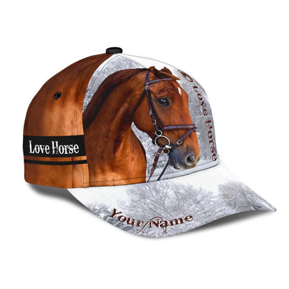 Personalized Name Horse Classic Cap