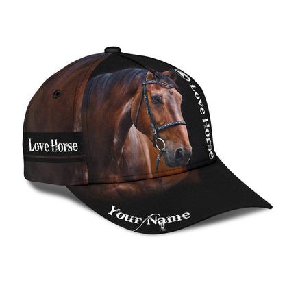 Personalized Name Horse Classic Cap