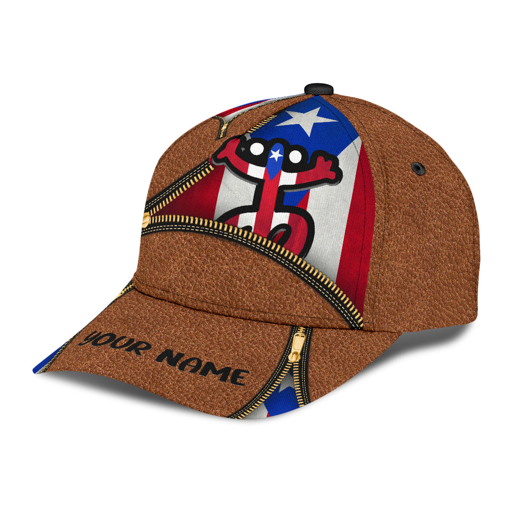 Customize Name Sol Taino Puerto Rico Classic Cap