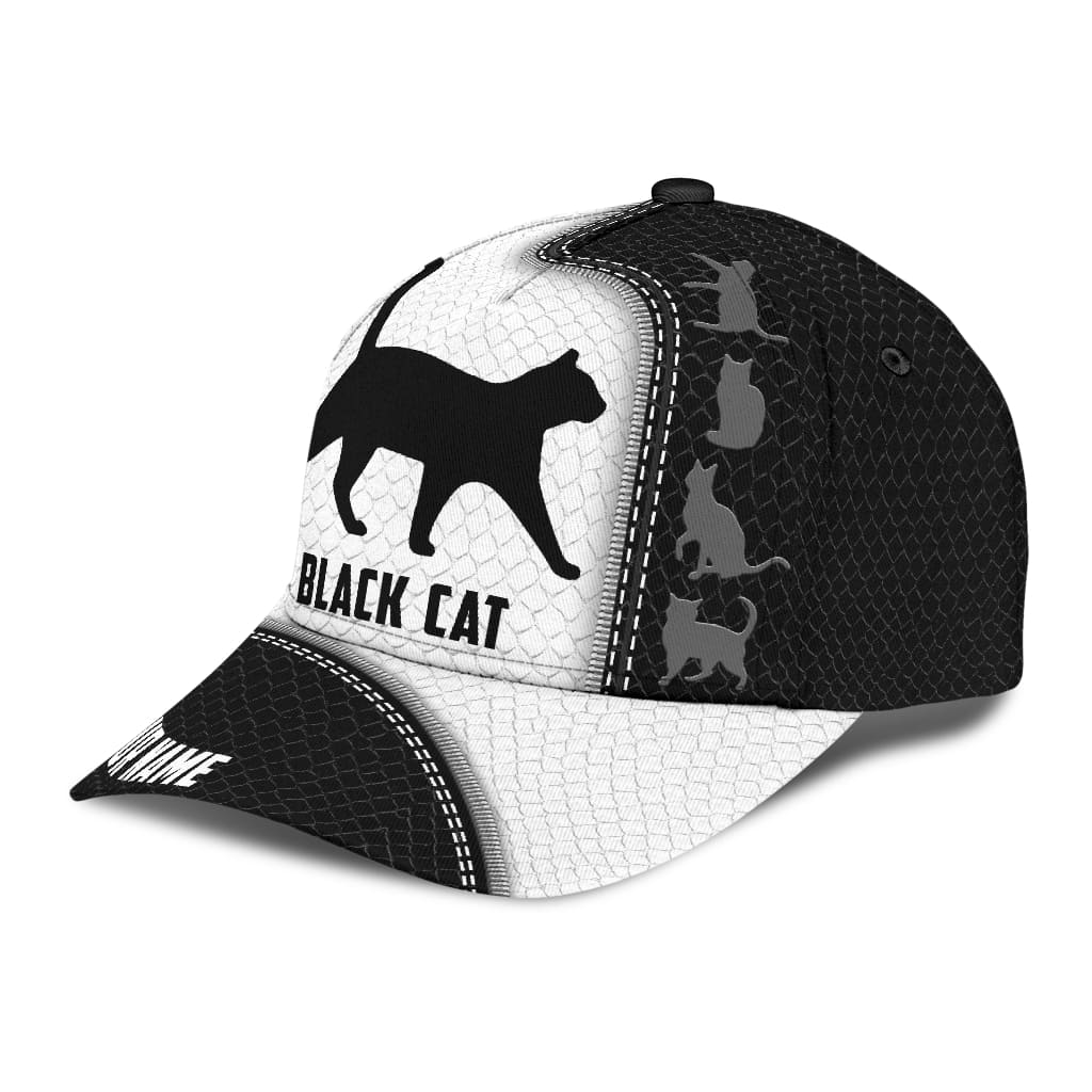 Personalized Black Cat Cap DD06072104