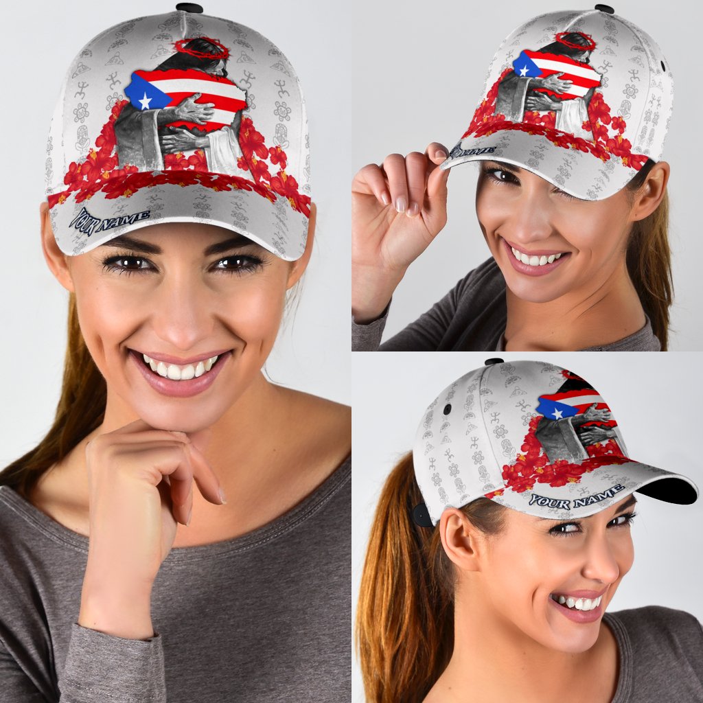 Customize Name Puerto Rico Classic Cap