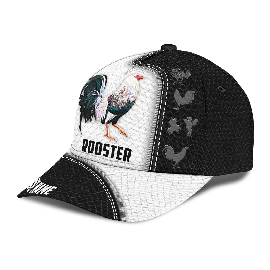 Personalized Rooster 3D Printed Cap DD08072103VH