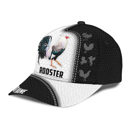 Personalized Rooster 3D Printed Cap DD08072103VH