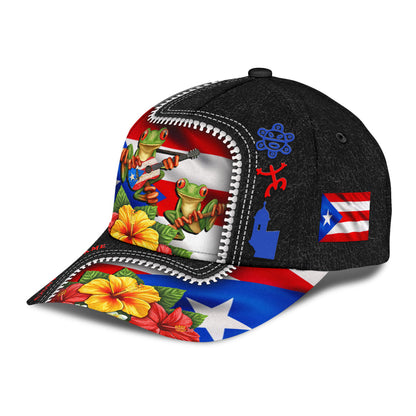Customize Name Puerto Rico Classic Cap