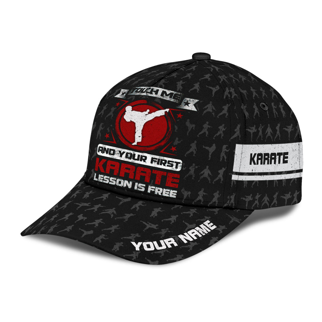 Customize Name Karate Classic Cap