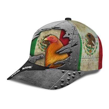 Personalized Mexican Rooster Cap