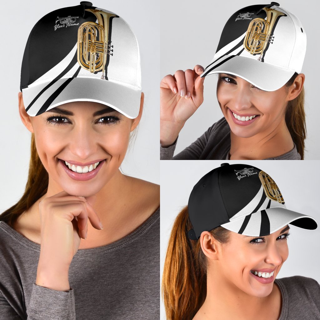 Personalized Euphonium Music 3D Printed Cap HHT08072108