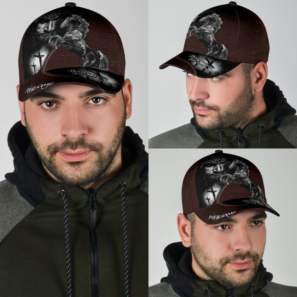 Personalized Name Rodeo Classic Cap Don't Be Afraid