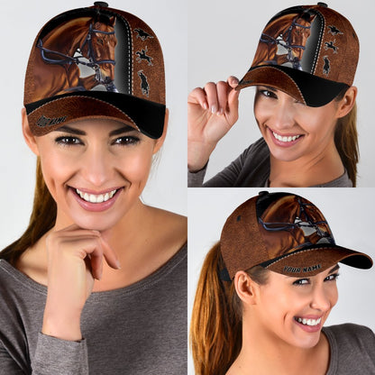 Personalized Name Rodeo Classic Cap Bronc Riding Ver 3