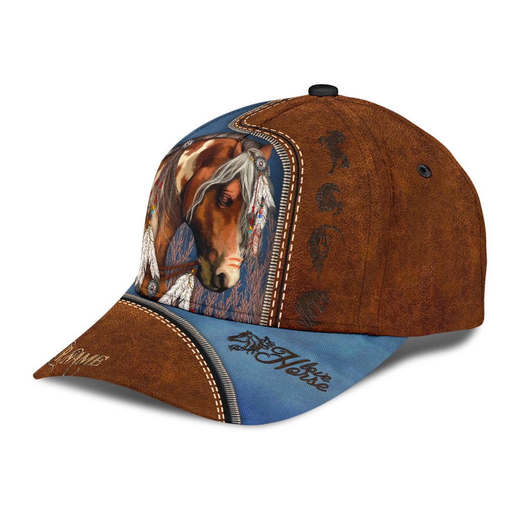 Personalized Name Horse Classic Cap