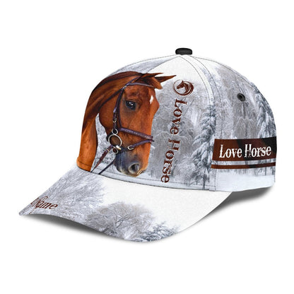 Personalized Name Horse Classic Cap
