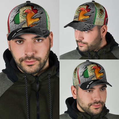 Personalized Mexican Rooster Cap