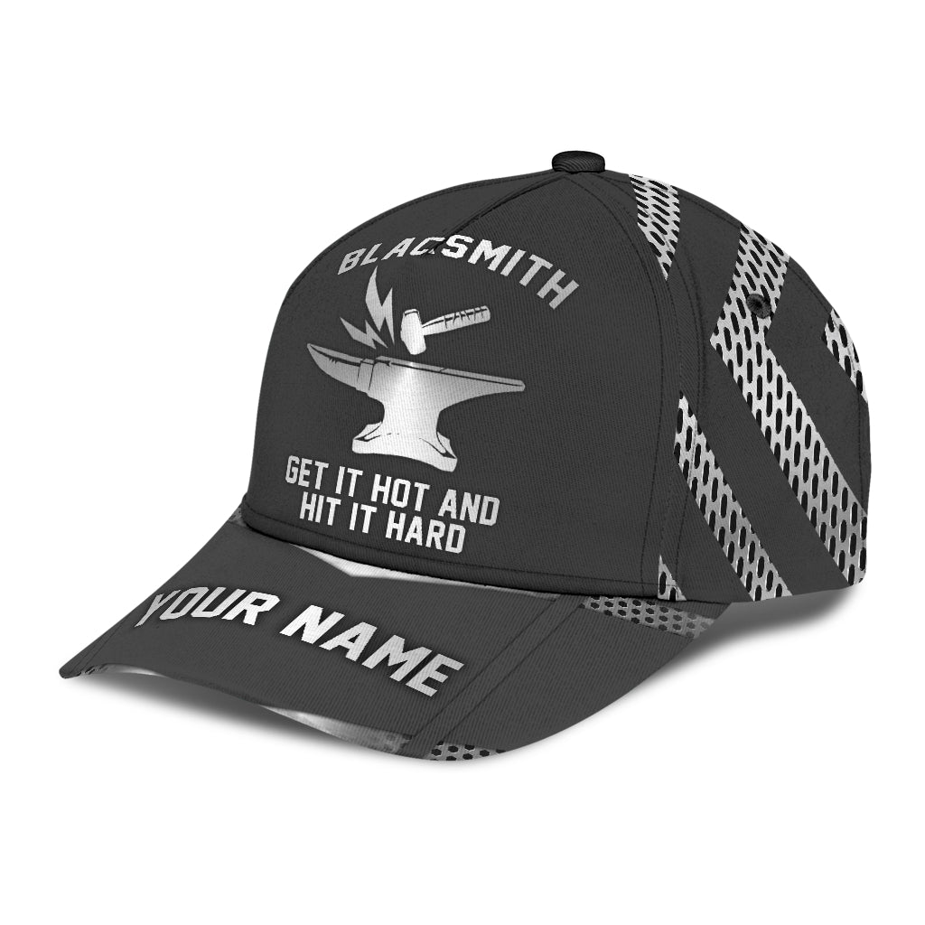 Personalized Name Blacksmith Classic Cap Get It Hot