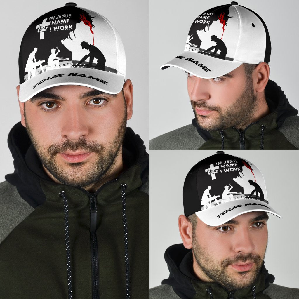Personalized Name Carpenter Classic Cap Jesus Ver 2