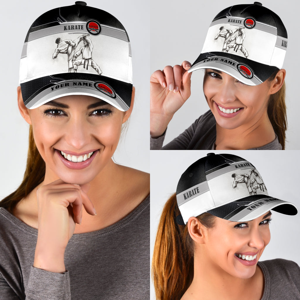 Customize Name Karate Classic Cap