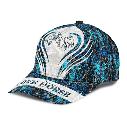 Personalized Name Horse Classic Cap