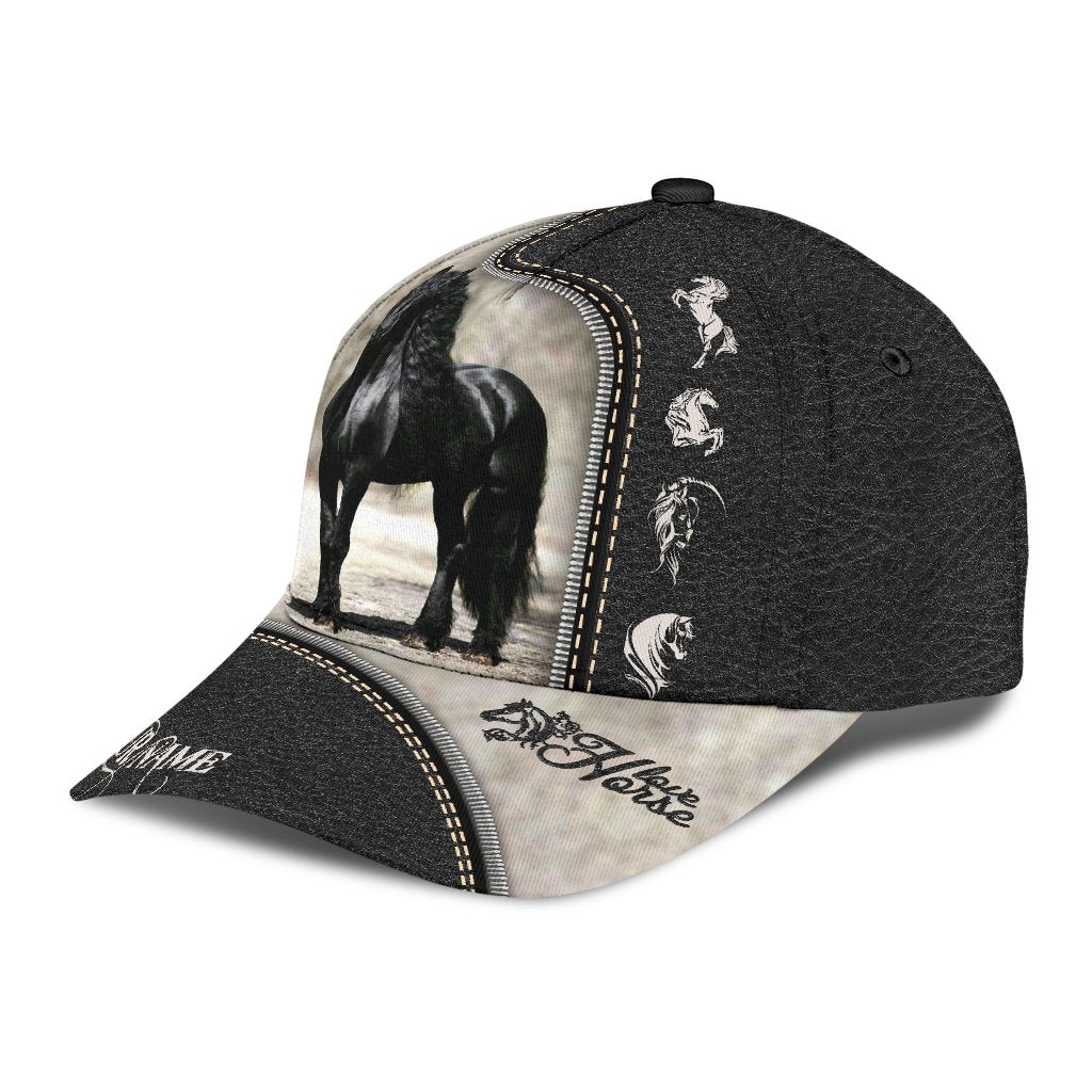 Personalized Name Horse Classic Cap