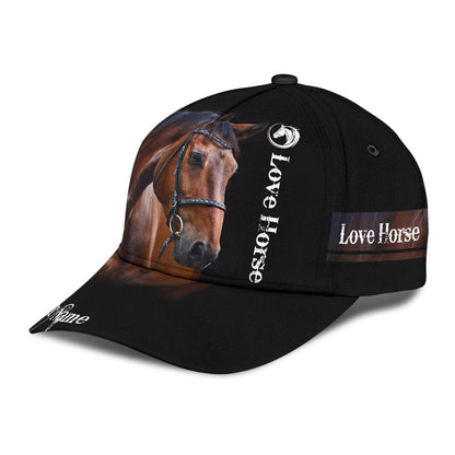 Personalized Name Horse Classic Cap