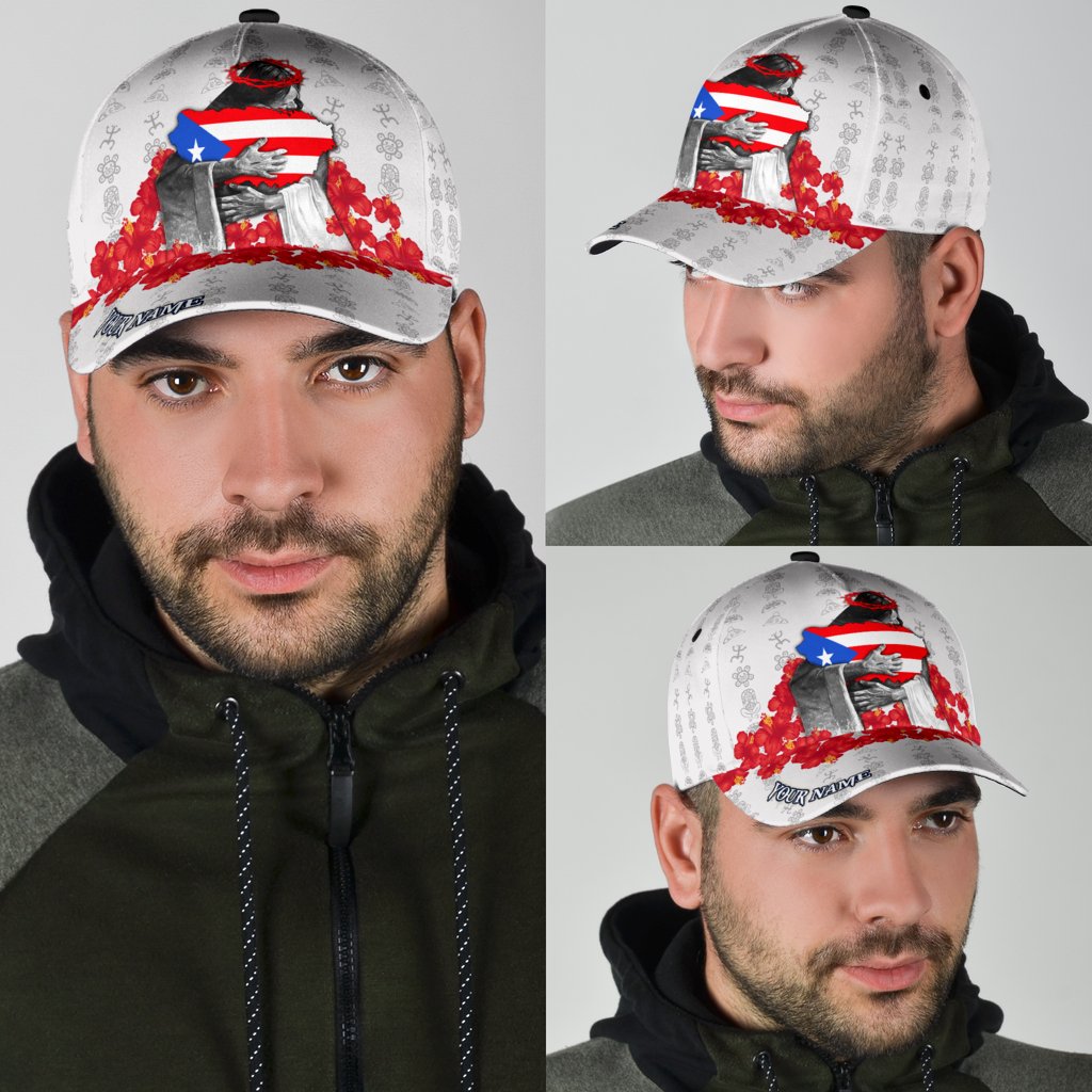 Customize Name Puerto Rico Classic Cap