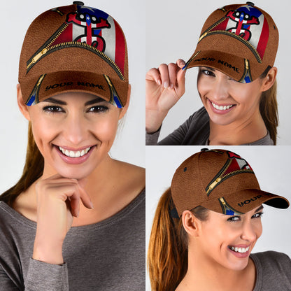 Customize Name Sol Taino Puerto Rico Classic Cap