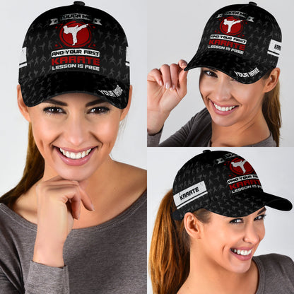 Customize Name Karate Classic Cap