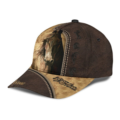 Personalized Name Horse Classic Cap
