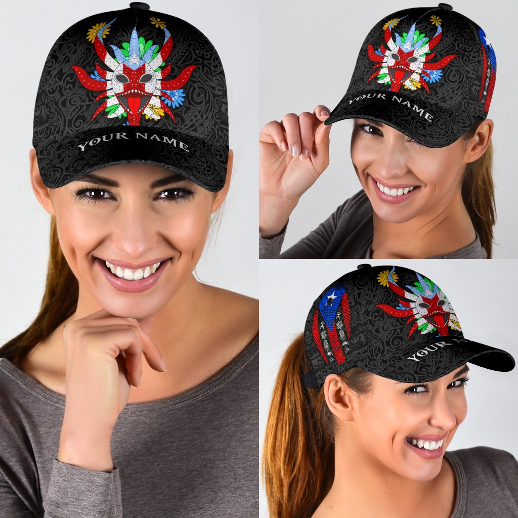Customize Name Puerto Rico Classic Cap