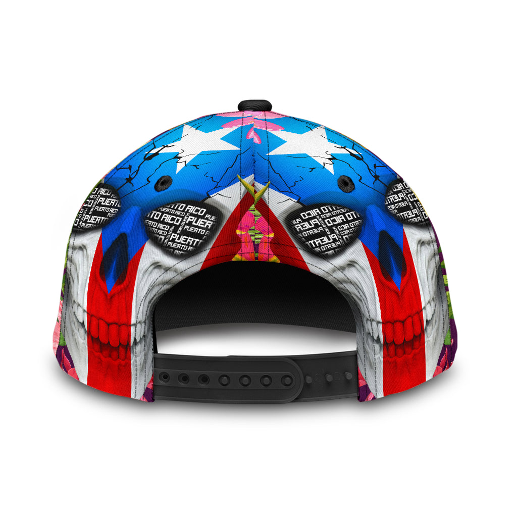 Customize Name Puerto Rico Classic Cap