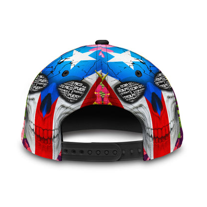 Customize Name Puerto Rico Classic Cap