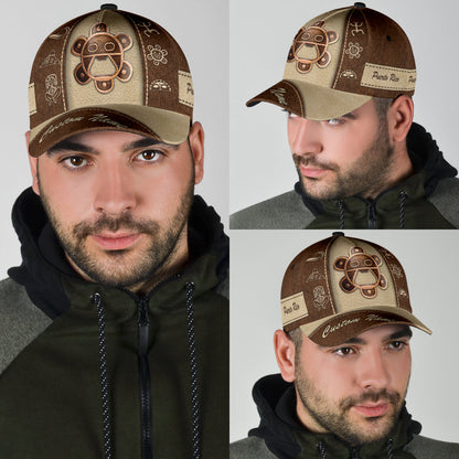 Customize Name Puerto Rico Classic Cap