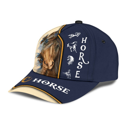 Personalized Name Horse Classic Cap