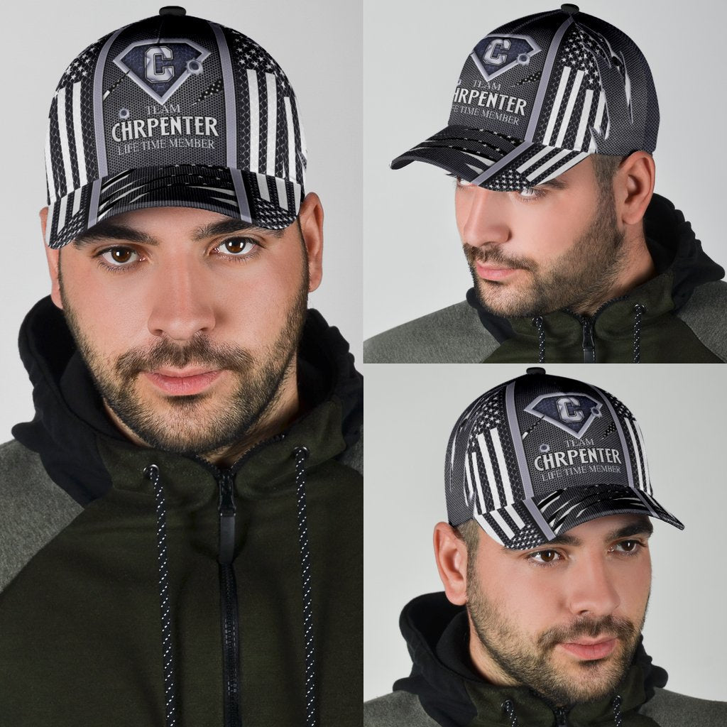 Personalized Name Carpenter Classic Cap Team Carpenter