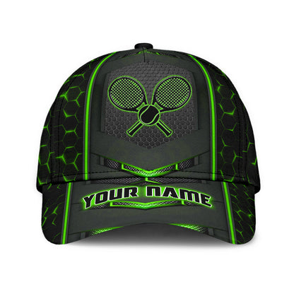 Personalized Name Tennis Classic Cap Neon Colors
