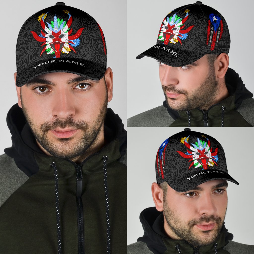 Customize Name Puerto Rico Classic Cap
