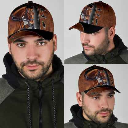 Personalized Name Rodeo Classic Cap Bronc Riding Ver 3