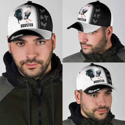Personalized Rooster 3D Printed Cap DD08072103VH