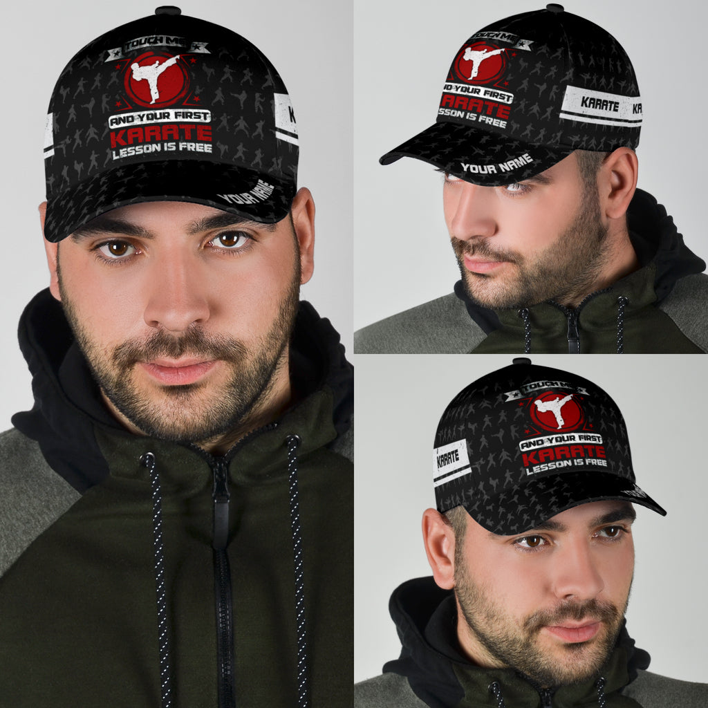 Customize Name Karate Classic Cap