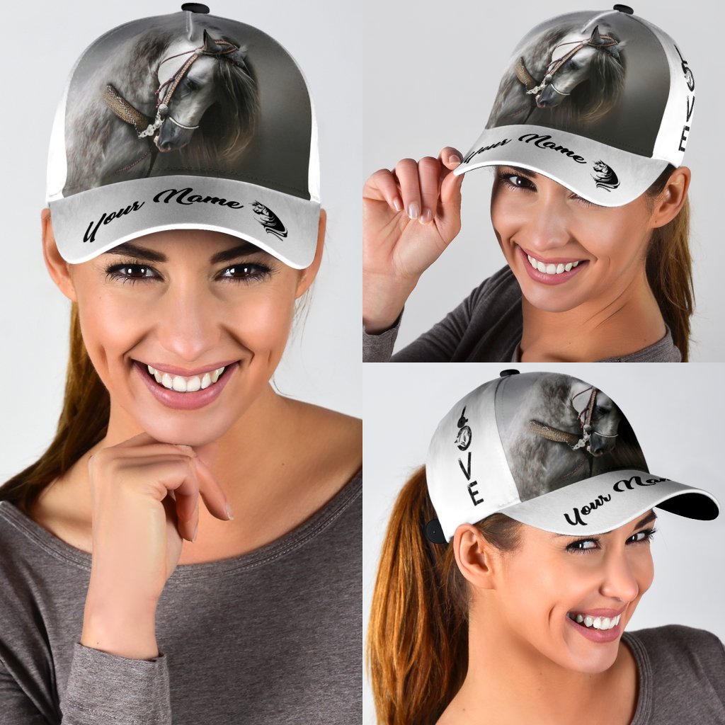Personalized Name Horse Classic Cap