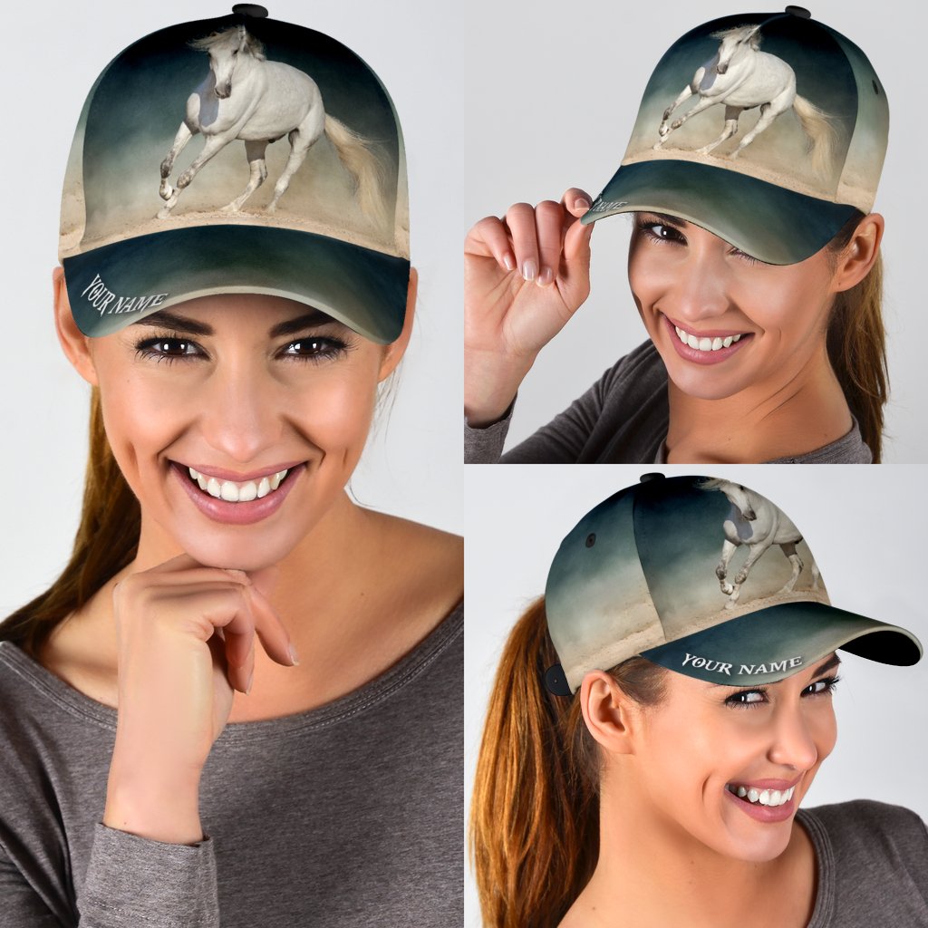 Personalized Name Horse Classic Cap