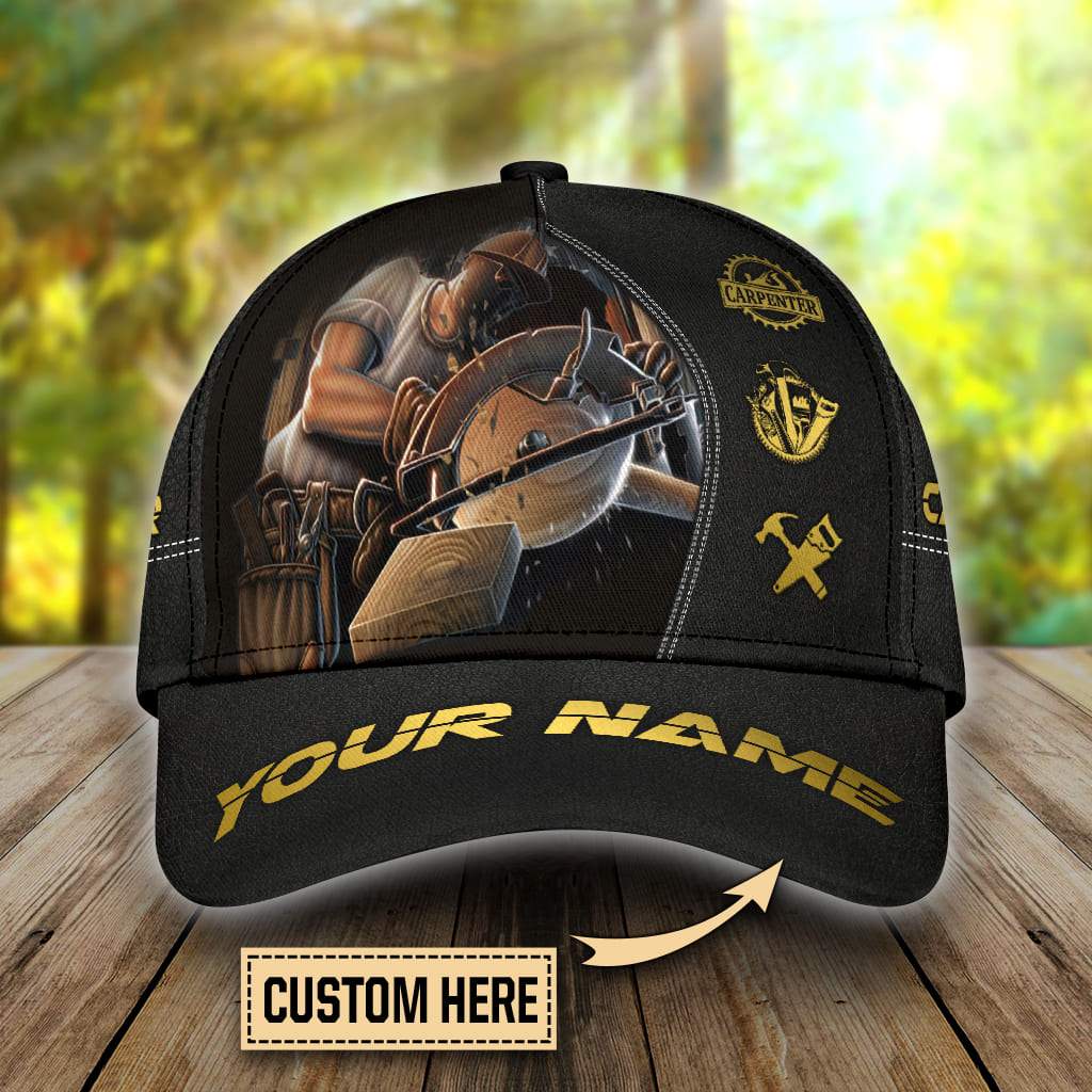 Personalized Name Carpenter Classic Cap Carpenter Pride