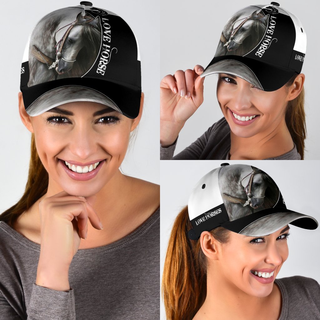 Personalized Name Horse Classic Cap
