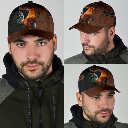 Personalized Rooster Cap